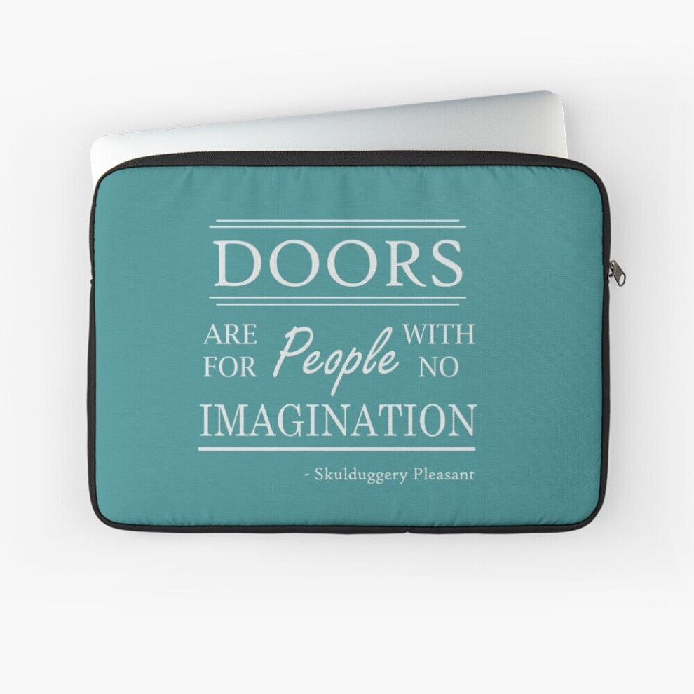 Laptop Sleeve Doors Are For People With No Imagination 10 12 13 15 17 Inch Case Notebook Tablet Carrying Bag Cover 7802738469639