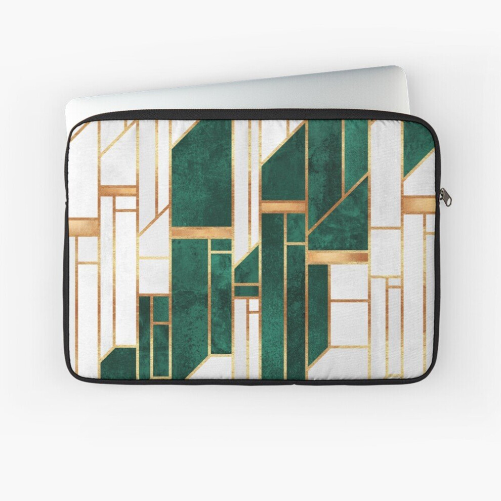 Laptop Sleeve Emerald Sky 10 12 13 15 17 Inch Case Notebook Tablet Carrying Bag Cover 7802738495485
