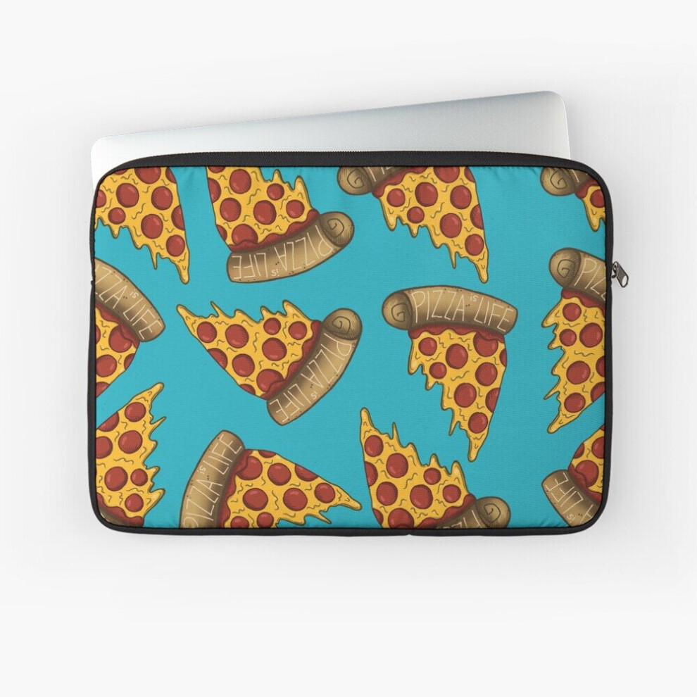 Laptop Sleeve Pizza Is Life 10 12 13 15 17 Inch Case Notebook Tablet Carrying Bag Cover 7802738442366