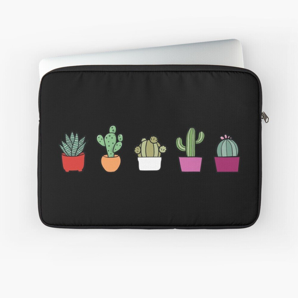 Laptop Sleeve Lesbian Pride Cactus Set Gift, Proud Gay Woman Altman Plant, Lesbian Gender 10 12 13 15 17 Inch Case Notebook Tablet Carrying Bag Cover 7802738437911