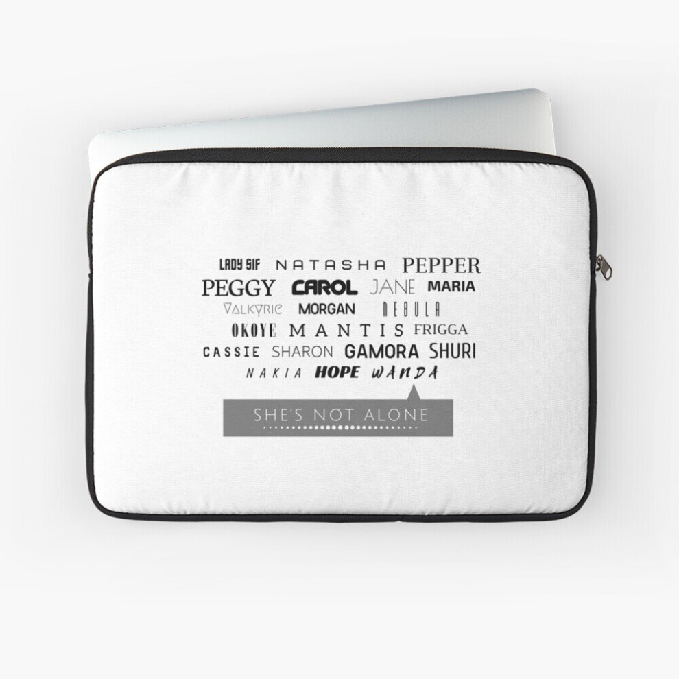 Laptop Sleeve She's Not Alone 10 12 13 15 17 Inch Case Notebook Tablet Carrying Bag Cover 7802738447293