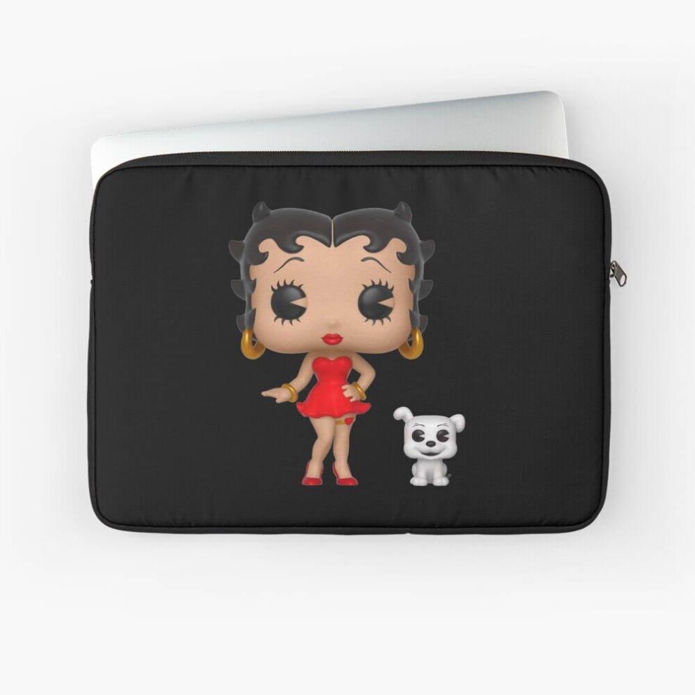 Laptop Sleeve Betty Boop with Pudgy 10 12 13 15 17 Inch Case Notebook Tablet Carrying Bag Cover