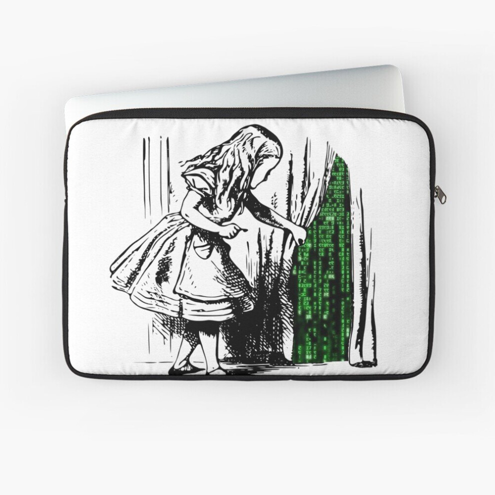 Laptop Sleeve Alice In The Matrix 10 12 13 15 17 Inch Case Notebook Tablet Carrying Bag Cover 7802738492583