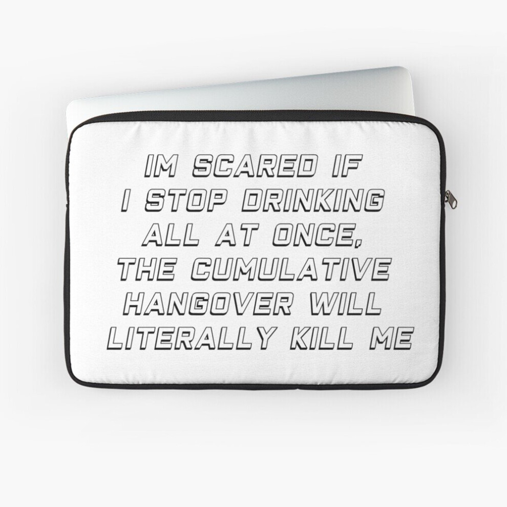 Laptop Sleeve Archer Hangover Quote 10 12 13 15 17 Inch Case Notebook Tablet Carrying Bag Cover 7802738504972