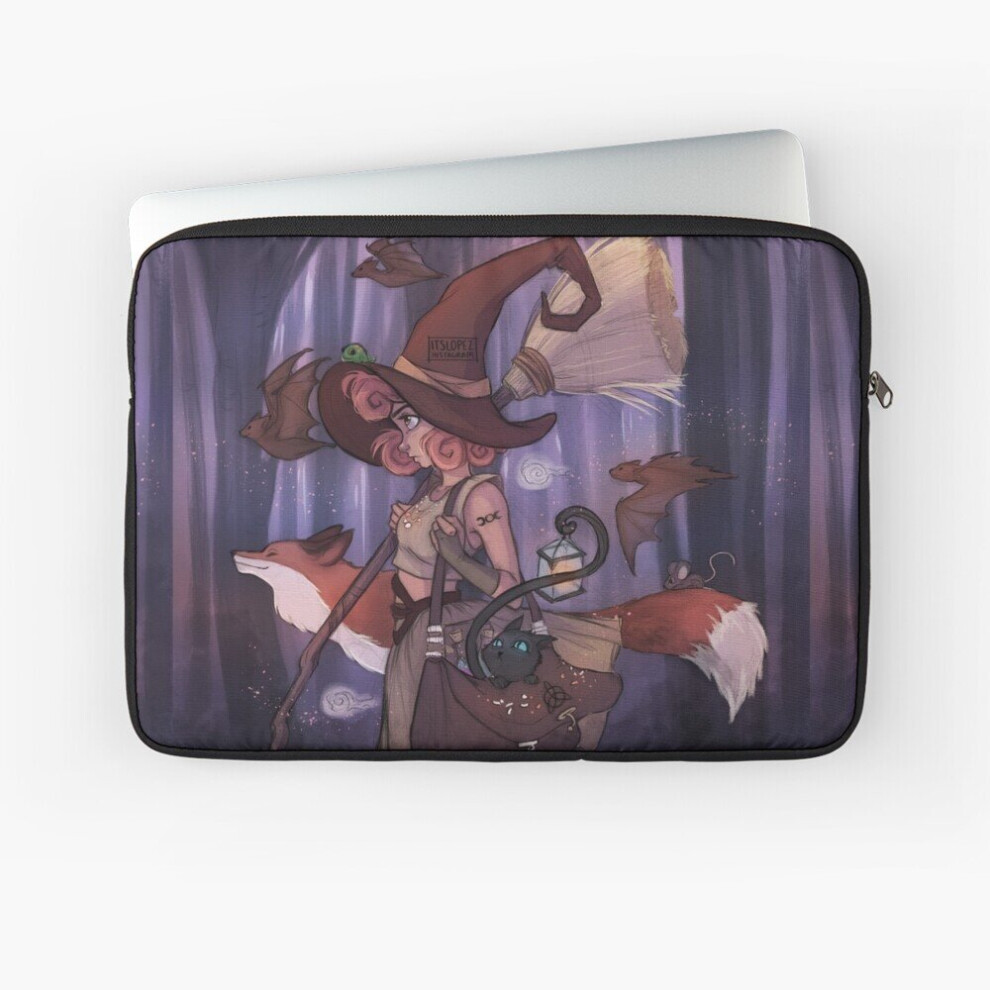 Laptop Sleeve Midnight Witch 10 12 13 15 17 Inch Case Notebook Tablet Carrying Bag Cover 7802738450811