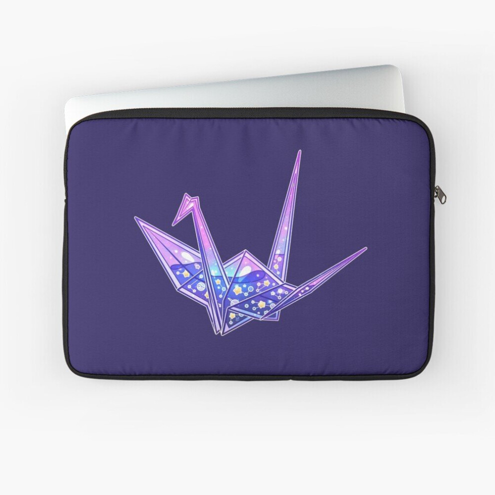 Laptop Sleeve Glass Origami Crane 10 12 13 15 17 Inch Case Notebook Tablet Carrying Bag Cover 7802738511505