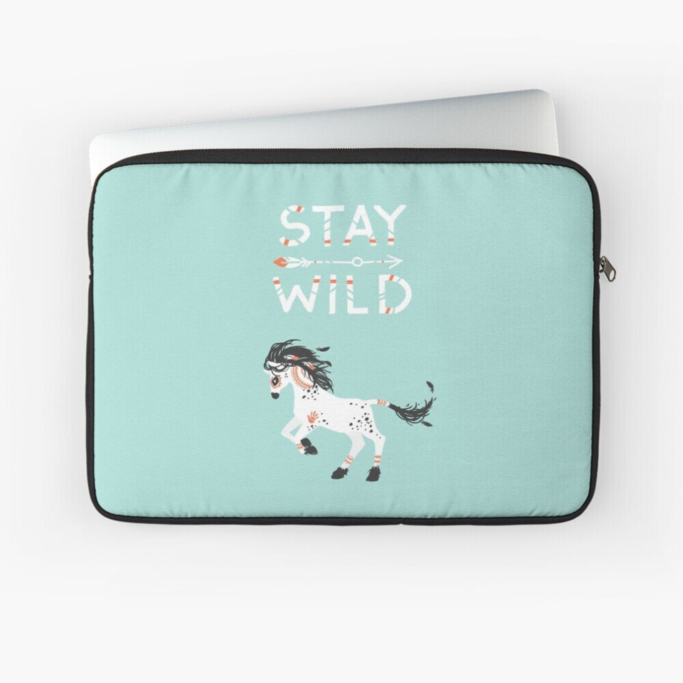 Laptop Sleeve Stay Wild 10 12 13 15 17 Inch Case Notebook Tablet Carrying Bag Cover 7802738460674