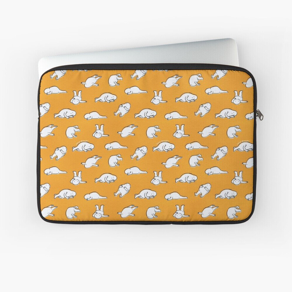 Laptop Sleeve Tired Guys - 10 12 13 15 17 Inch Case Notebook Tablet Carrying Bag Cover Yellow 7802738451481