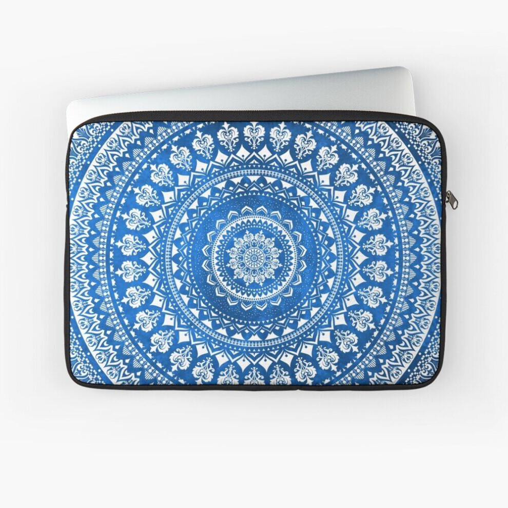 Laptop Sleeve Mandala 10 12 13 15 17 Inch Case Notebook Tablet Carrying Bag Cover Blue 7802738465310
