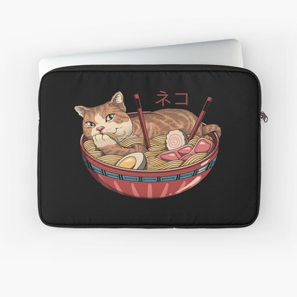 Laptop Sleeve Neko Ramen V2 10 12 13 15 17 Inch Case Notebook Tablet Carrying Bag Cover 7802738513271