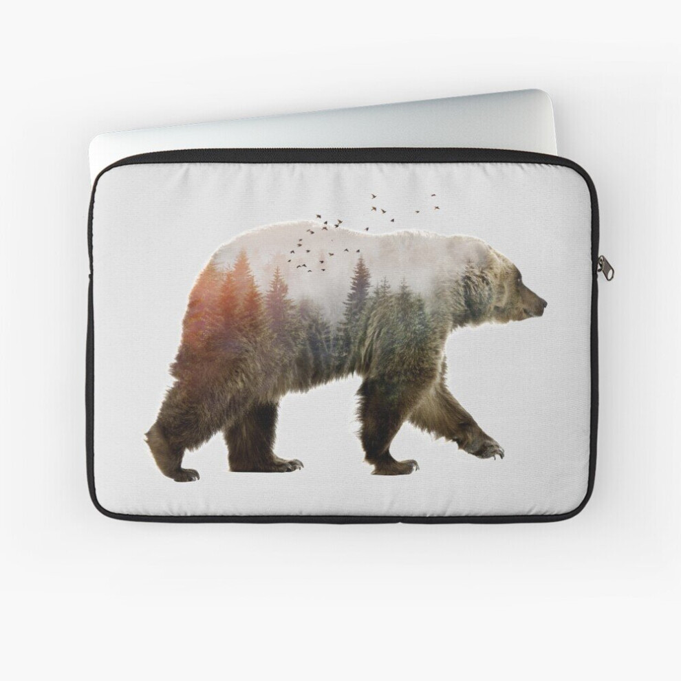 Laptop Sleeve Bear 10 12 13 15 17 Inch Case Notebook Tablet Carrying Bag Cover 7802738423204