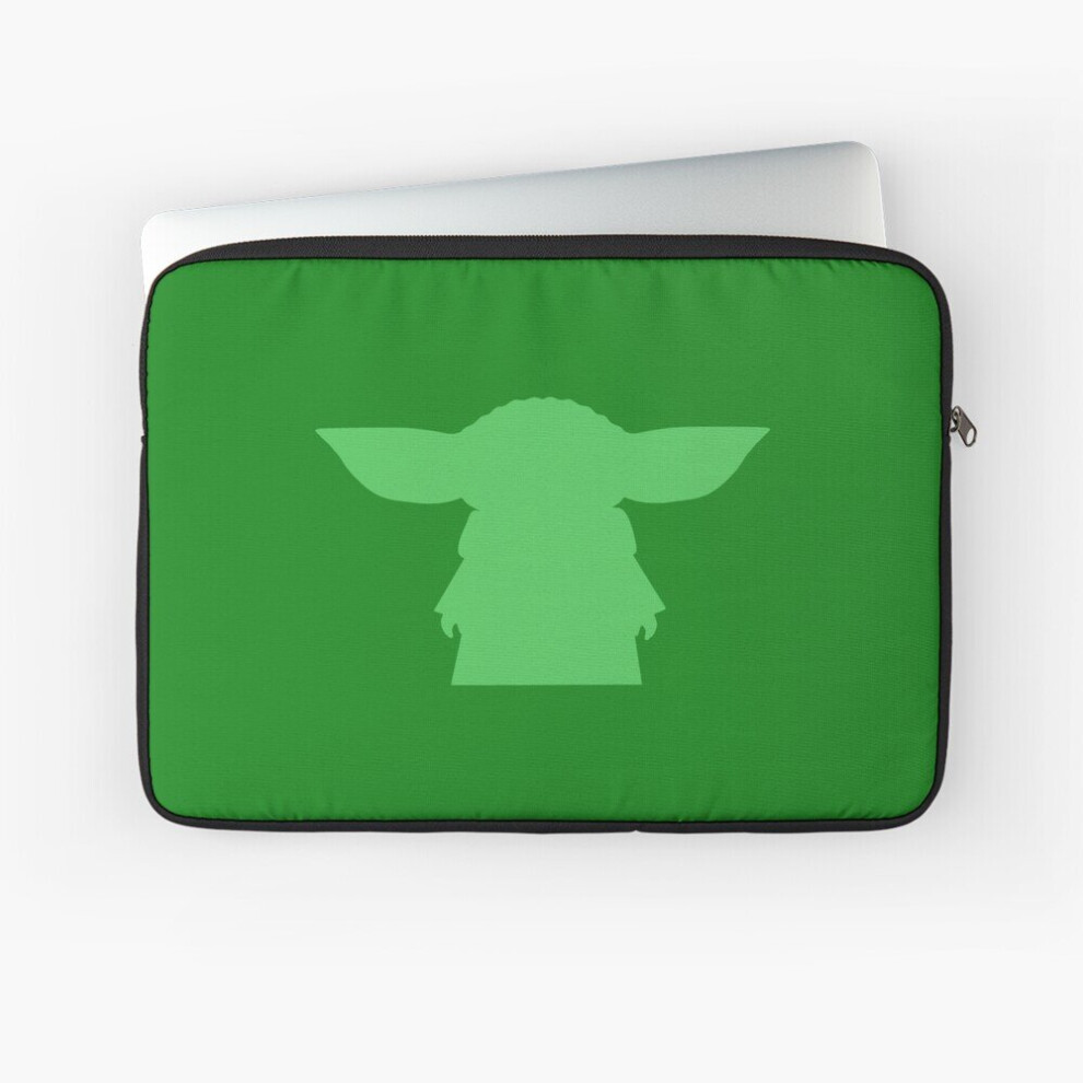 Laptop Sleeve Alien Silhouette - 10 12 13 15 17 Inch Case Notebook Tablet Carrying Bag Cover Green 7802738455014