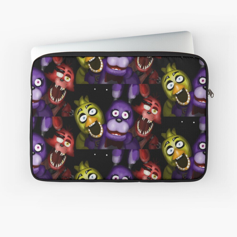 Laptop Sleeve FnaF 10 12 13 15 17 Inch Case Notebook Tablet Carrying Bag Cover