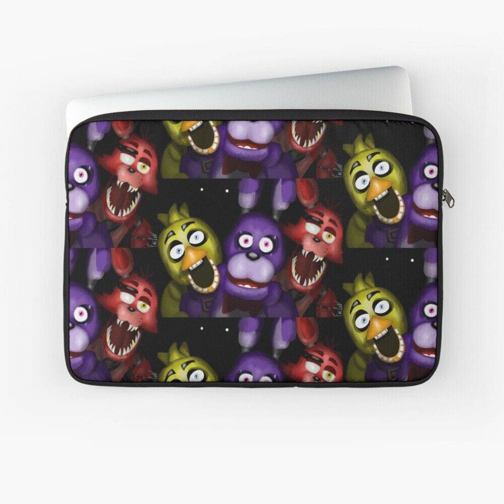 Bearlad Laptop Sleeve Fnaf 10 12 13 15 17 Inch Case Notebook Tablet Carrying Bag Cover