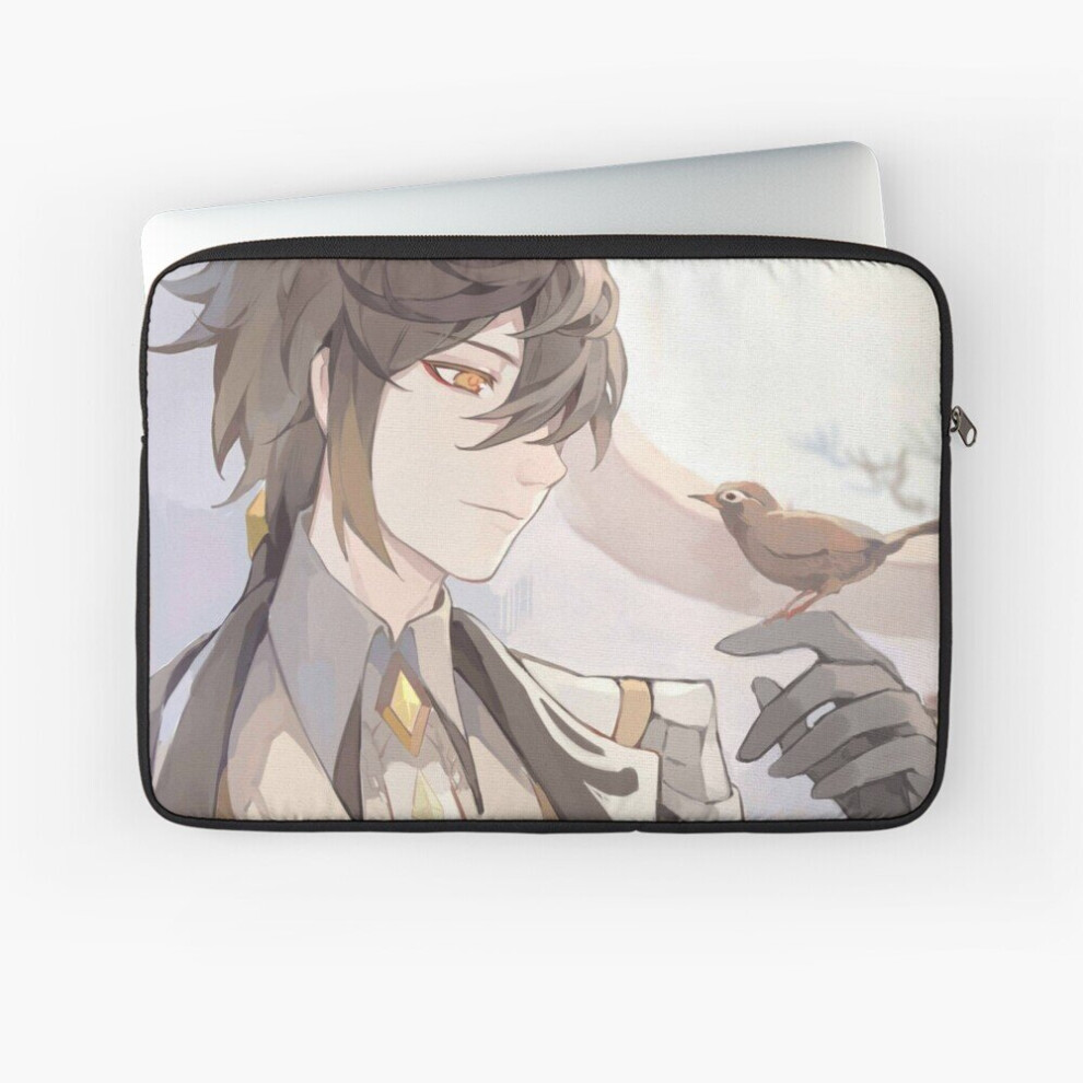 Laptop Sleeve Zhongli Genshin Impact 10 12 13 15 17 Inch Case Notebook Tablet Carrying Bag Cover 7802738436631