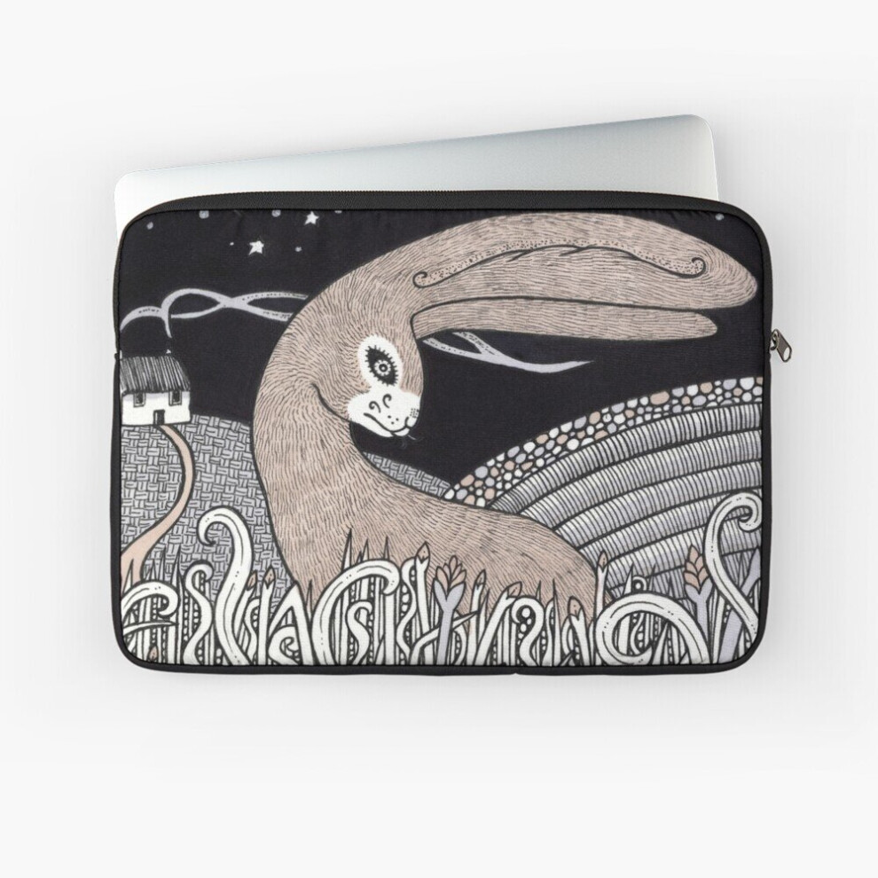 Laptop Sleeve Curious Hare 10 12 13 15 17 Inch Case Notebook Tablet Carrying Bag Cover 7802738450965