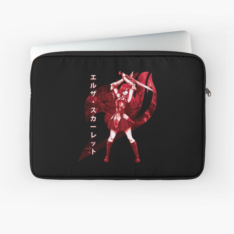 Laptop Sleeve Fairy Tail - Erza Scarlet 10 12 13 15 17 Inch Case Notebook Tablet Carrying Bag Cover 7802738478938