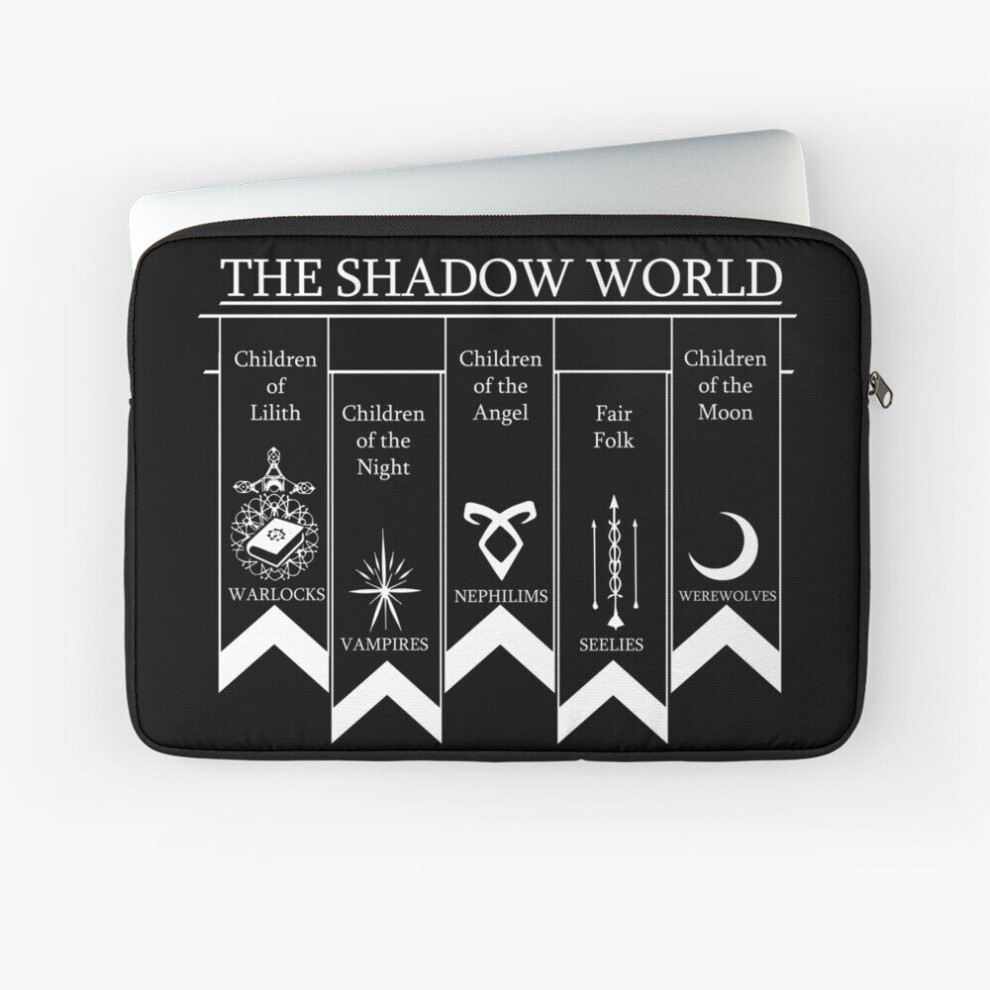 Laptop Sleeve The Shadow World - Shadowhunters 10 12 13 15 17 Inch Case Notebook Tablet Carrying Bag Cover 7802738465235