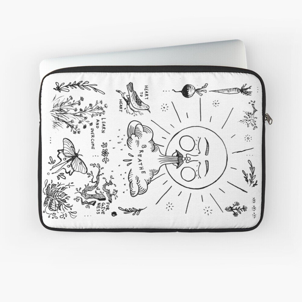Laptop Sleeve Nature Tattoo Flash 10 12 13 15 17 Inch Case Notebook Tablet Carrying Bag Cover 7802738467567