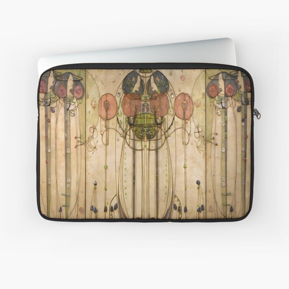 Laptop Sleeve Charles Rennie Mackintosh - The Wassail 10 12 13 15 17 Inch Case Notebook Tablet Carrying Bag Cover 7802738472400