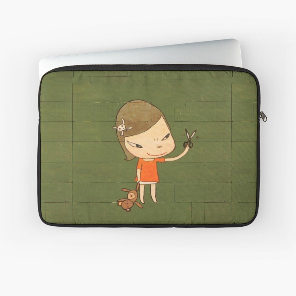 Laptop Sleeve Yoshitomo Nara Fanart Tshirt - Yoshitomo Nara Ashtray Song 10 12 13 15 17 Inch Case Notebook Tablet Carrying Bag Cover 7802738477733