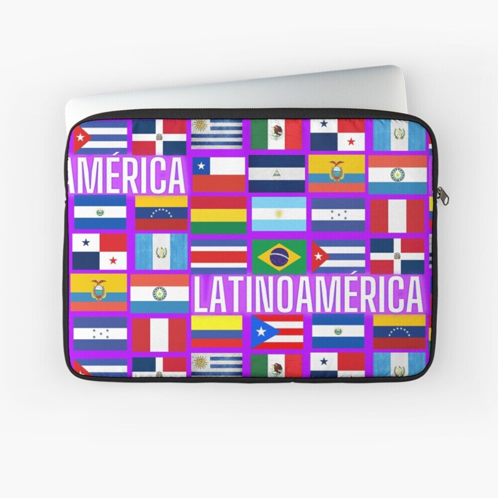 Laptop Sleeve United For Latin America 10 12 13 15 17 Inch Case Notebook Tablet Carrying Bag Cover 7802738476064