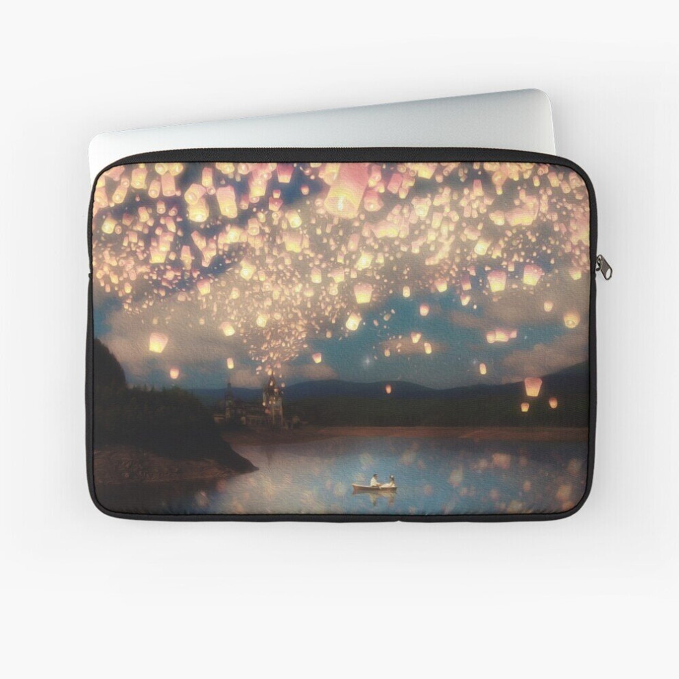 Laptop Sleeve Wish Lanterns For Love 10 12 13 15 17 Inch Case Notebook Tablet Carrying Bag Cover 7802738414783