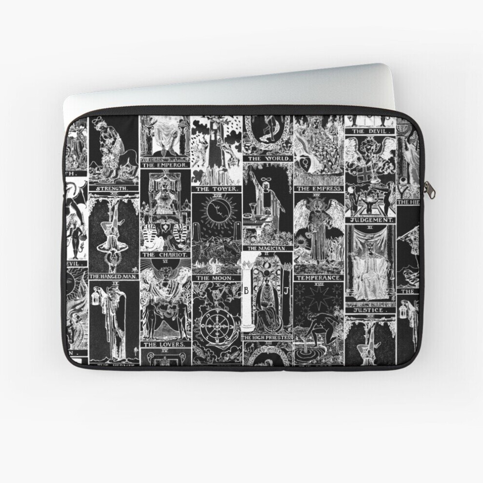 Laptop Sleeve The Major Arcana Of Tarot Patchwork 10 12 13 15 17 Inch Case Notebook Tablet Carrying Bag Cover 7802738448009