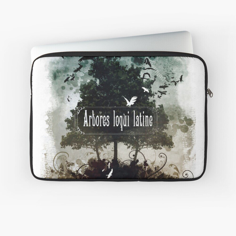 Laptop Sleeve Arbores Loqui Latine 10 12 13 15 17 Inch Case Notebook Tablet Carrying Bag Cover 7802738466355