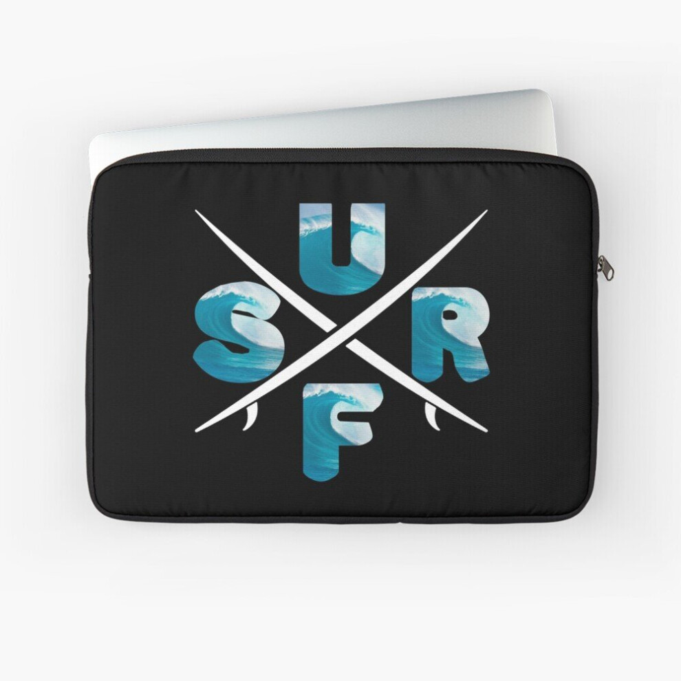 Laptop Sleeve Surf Cool Ocean Waves Surfboards X Design 10 12 13 15 17 Inch Case Notebook Tablet Carrying Bag Cover 7802738468441