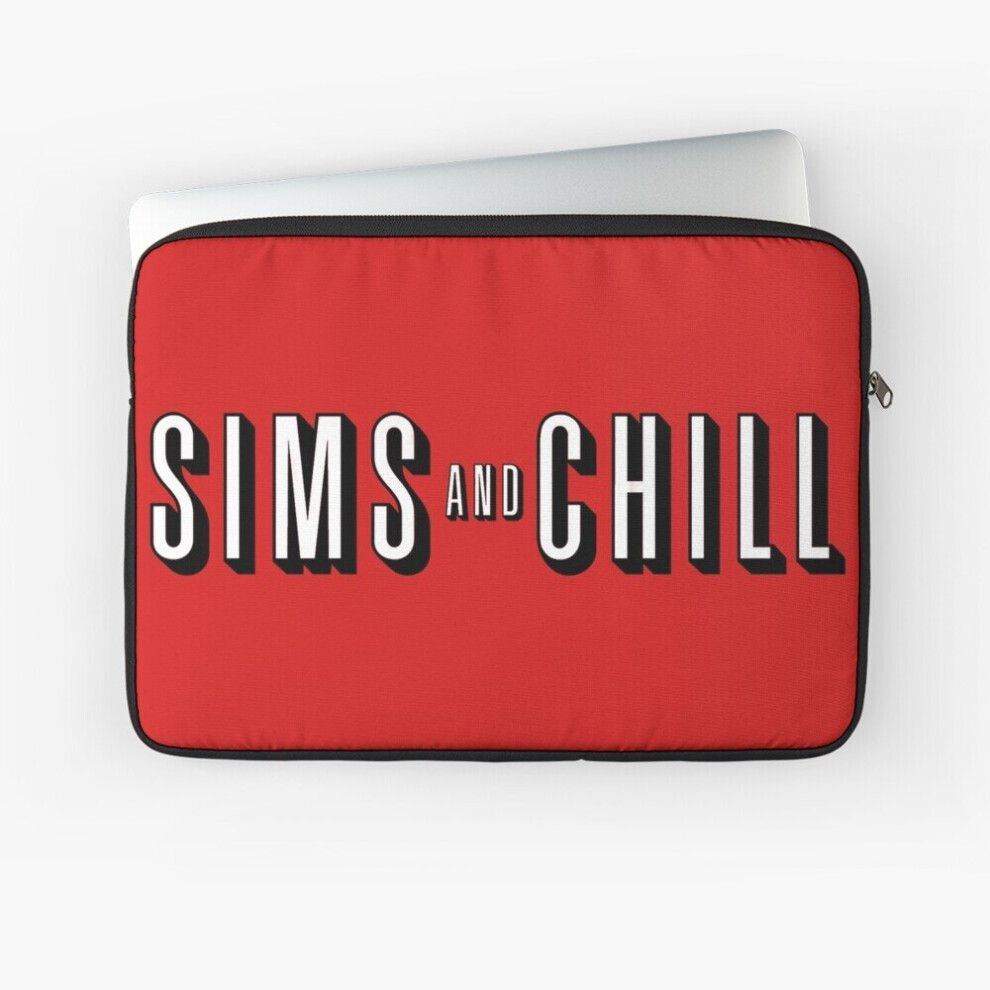 Laptop Sleeve Sims & Chill 10 12 13 15 17 Inch Case Notebook Tablet Carrying Bag Cover 7802738465433
