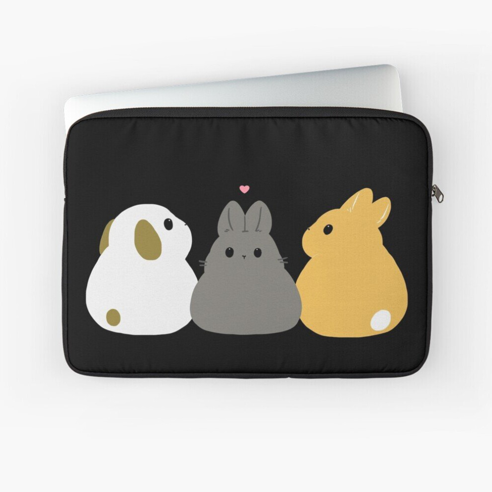 Laptop Sleeve Easter Bunny Rabbit Loaf 10 12 13 15 17 Inch Case Notebook Tablet Carrying Bag Cover 7802738423068