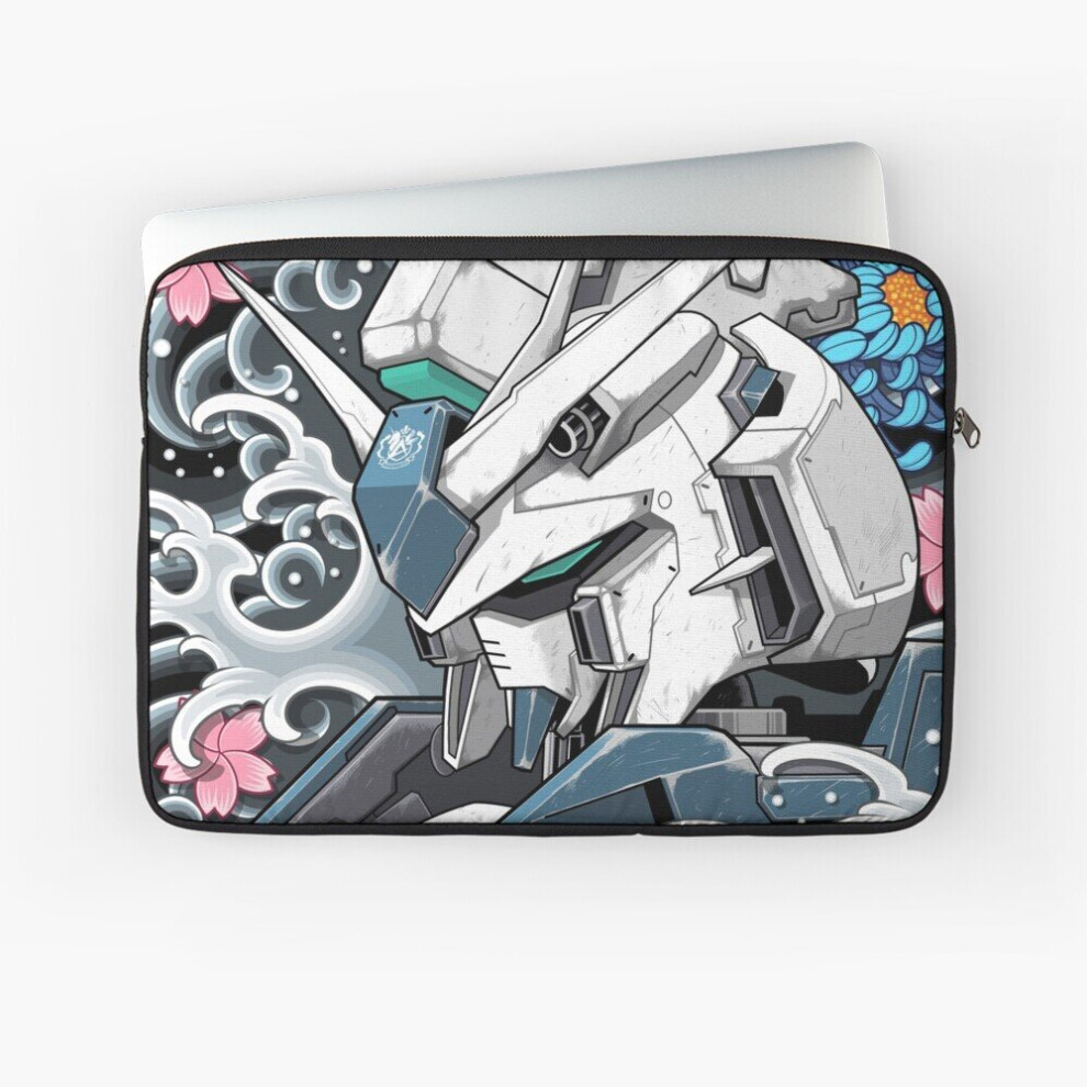 Laptop Sleeve Gundam Tattoo, Hi Nu Gundam 10 12 13 15 17 Inch Case Notebook Tablet Carrying Bag Cover 7802738493511