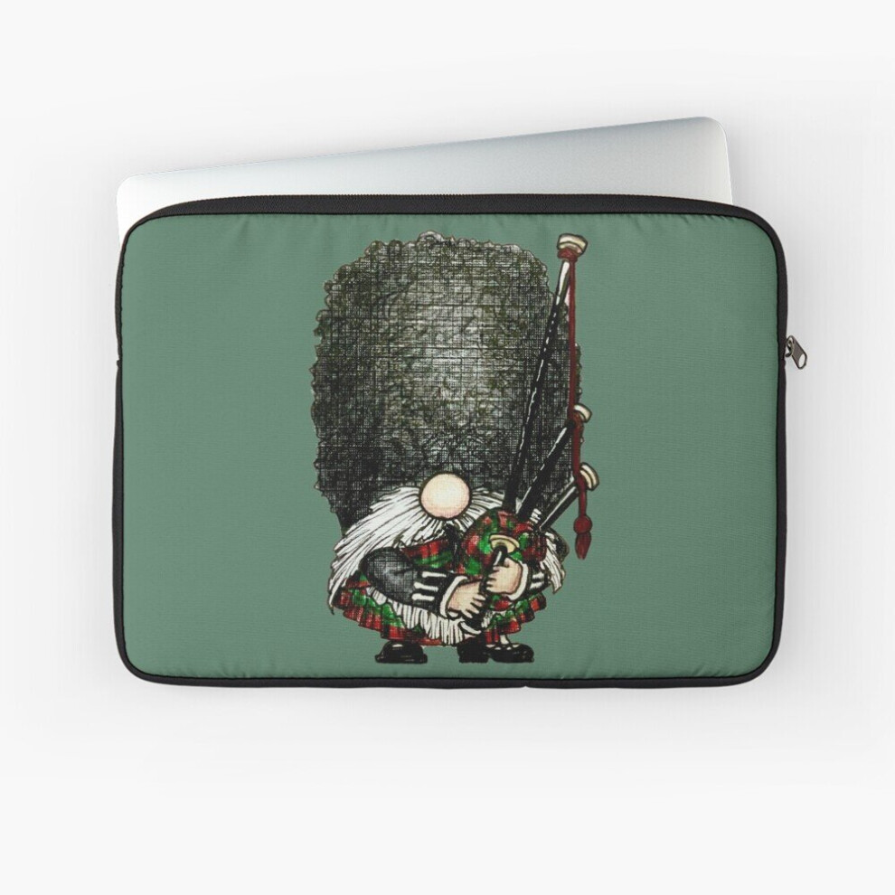 Laptop Sleeve Bagpiper Gnome 10 12 13 15 17 Inch Case Notebook Tablet Carrying Bag Cover 7802738502626