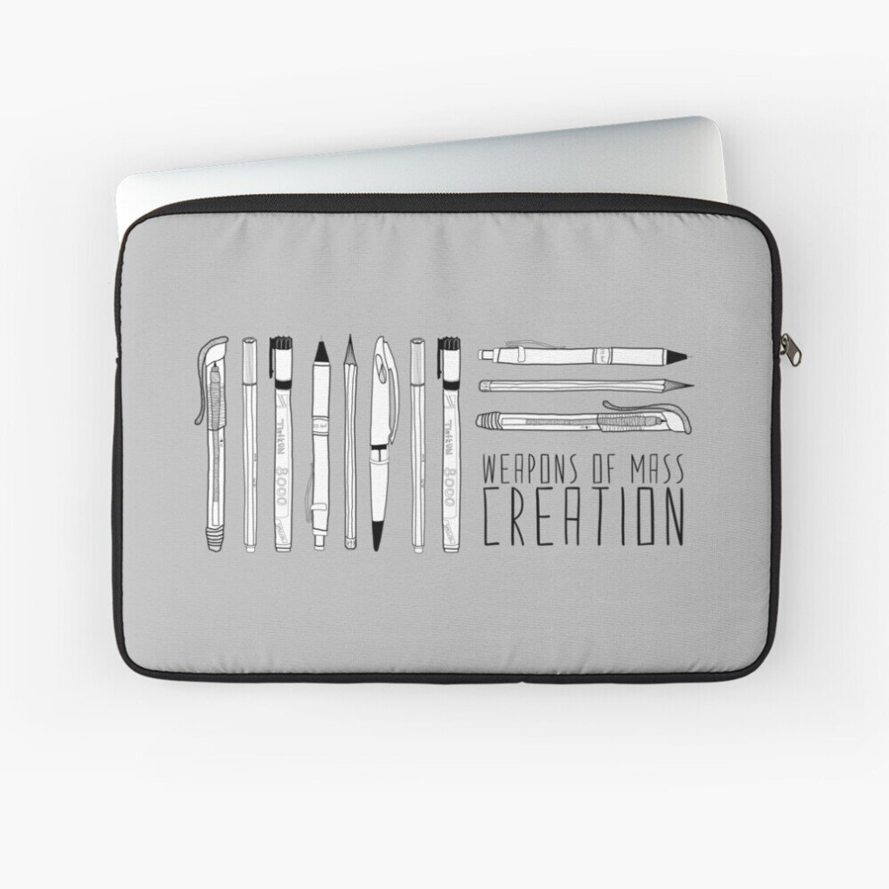 Laptop Sleeve Weapons Of Mass Creation 10 12 13 15 17 Inch Case Notebook Tablet Carrying Bag Cover 7802738415759