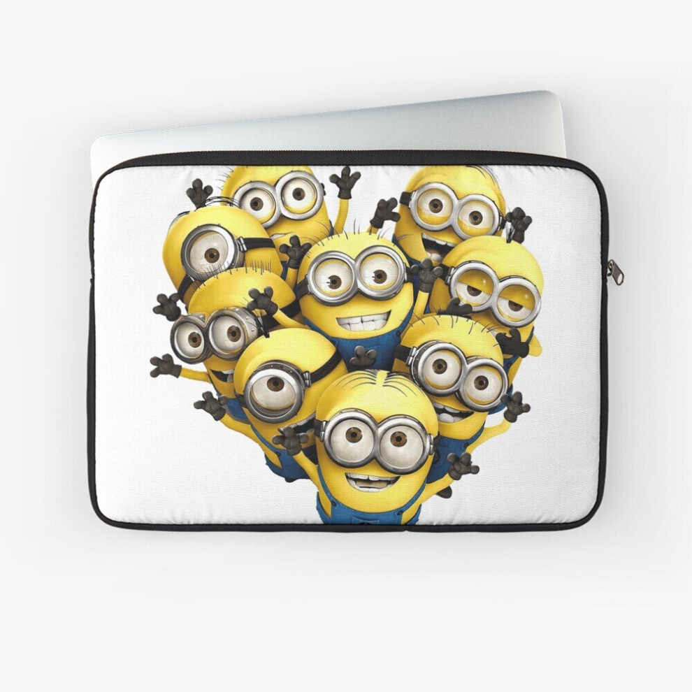 Laptop Sleeve Funny Minions Smile 10 12 13 15 17 Inch Case Notebook Tablet Carrying Bag Cover 7802738435153
