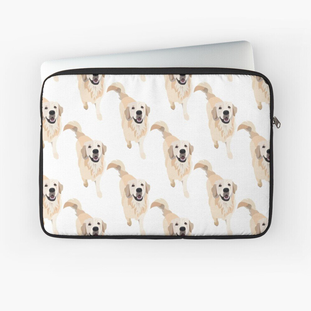 Laptop Sleeve Golden Retriever Doggo 10 12 13 15 17 Inch Case Notebook Tablet Carrying Bag Cover