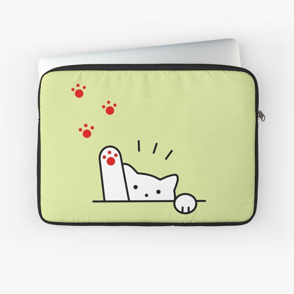 Laptop Sleeve Hello Kitten Meow 10 12 13 15 17 Inch Case Notebook Tablet Carrying Bag Cover 7802738503203