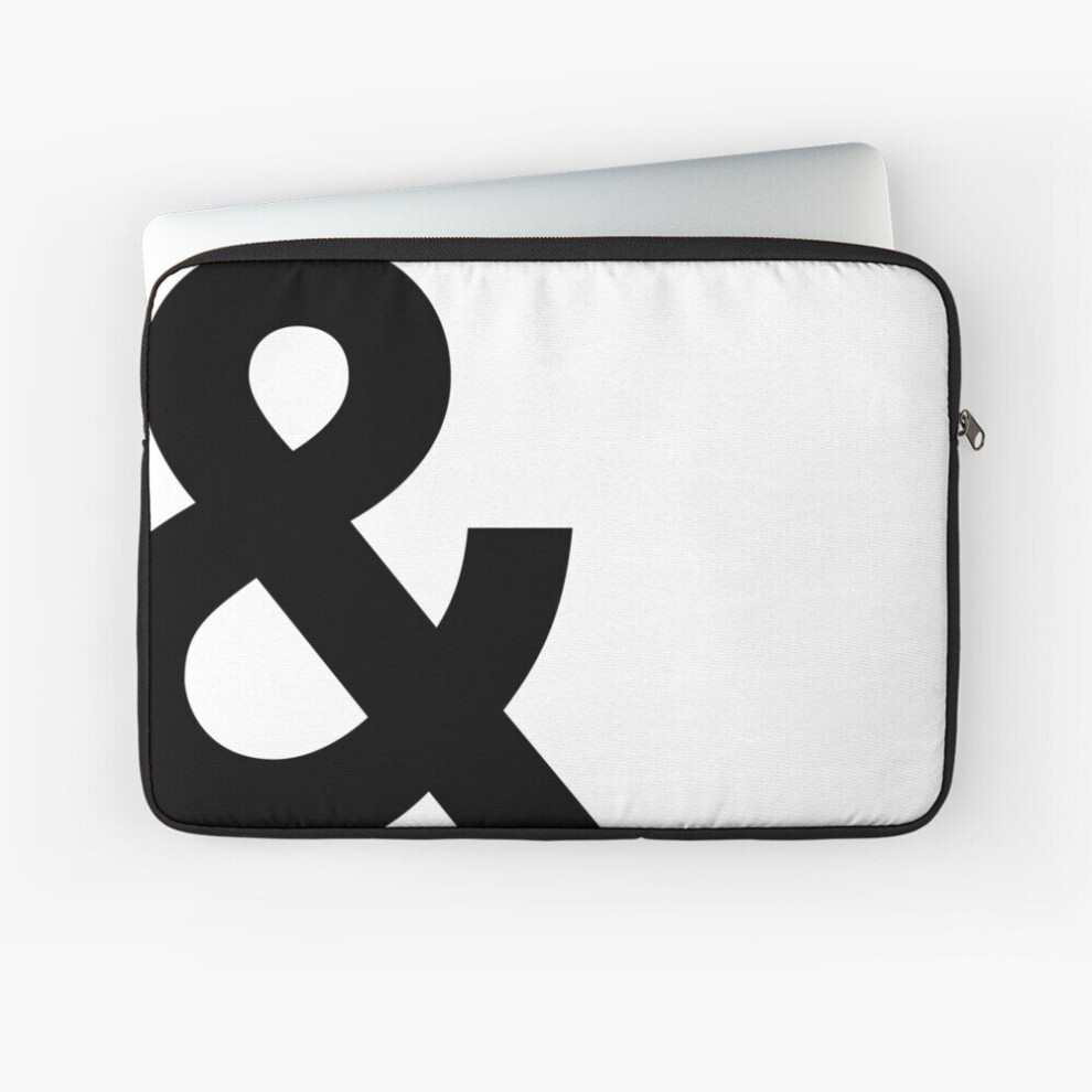 Laptop Sleeve Ampersand 10 12 13 15 17 Inch Case Notebook Tablet Carrying Bag Cover 7802738461541