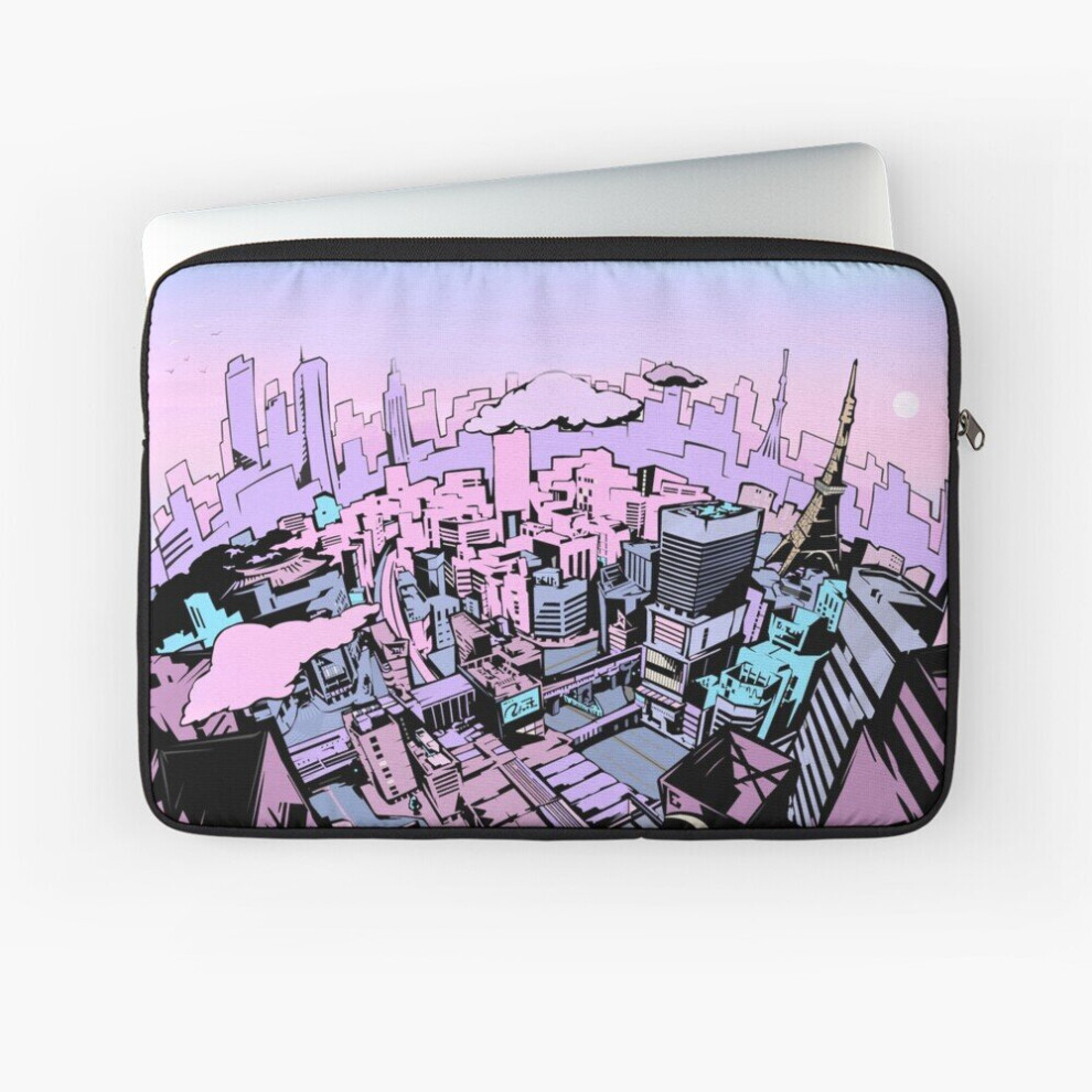 Laptop Sleeve Persona 5 Pastel Tokyo Loading Screen 10 12 13 15 17 Inch Case Notebook Tablet Carrying Bag Cover 7802738488807