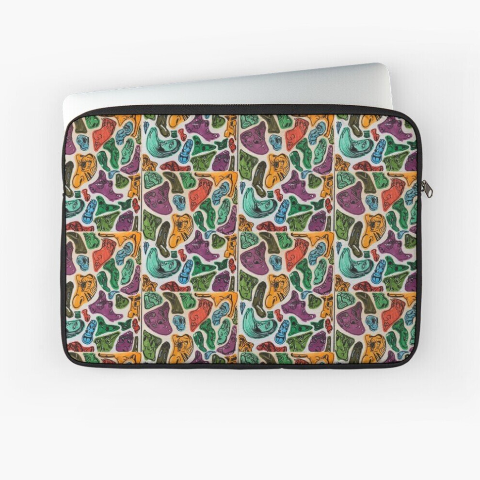 Laptop Sleeve Popping Faces 10 12 13 15 17 Inch Case Notebook Tablet Carrying Bag Cover 7802738502565