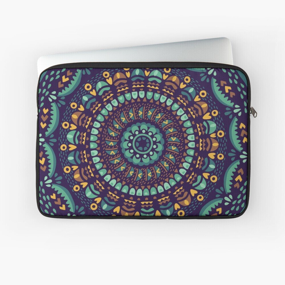 Laptop Sleeve Ethnic Mandala 10 12 13 15 17 Inch Case Notebook Tablet Carrying Bag Cover 7802738428216