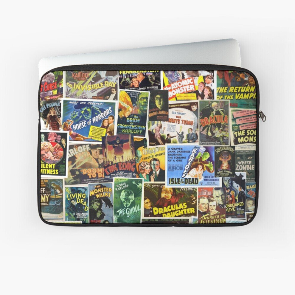 Laptop Sleeve Vintage Horror 10 12 13 15 17 Inch Case Notebook Tablet Carrying Bag Cover 7802738422788
