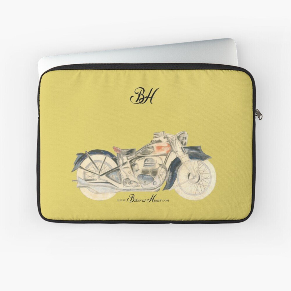 Laptop Sleeve Vintage Motorbike 10 12 13 15 17 Inch Case Notebook Tablet Carrying Bag Cover 7802738444063