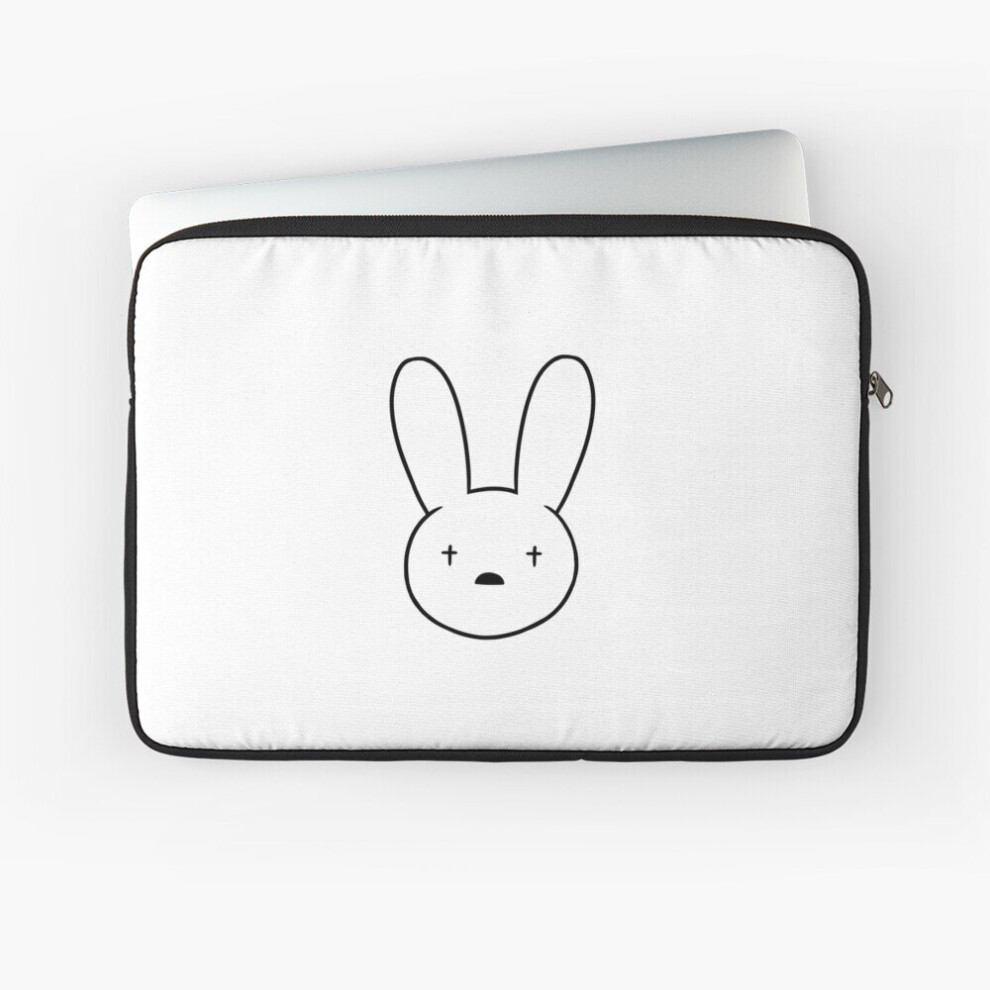 Laptop Sleeve Bad Bunny Baby (White) 10 12 13 15 17 Inch Case Notebook Tablet Carrying Bag Cover White 7802738440324
