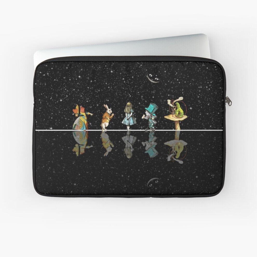 Laptop Sleeve Wonderland Starry Night - Alice In Wonderland 10 12 13 15 17 Inch Case Notebook Tablet Carrying Bag Cover 7802738429251