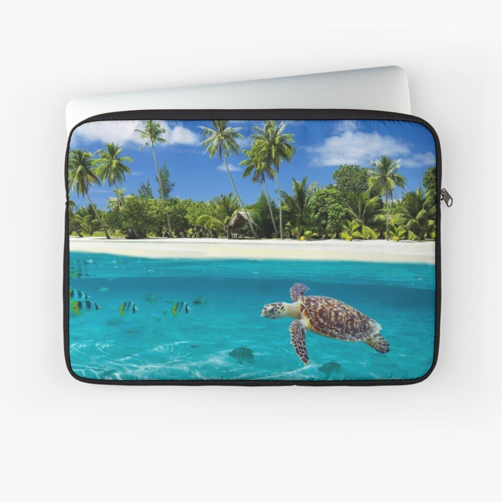 Laptop Sleeve Turtle Island 10 12 13 15 17 Inch Case Notebook Tablet Carrying Bag Cover 7802738443455