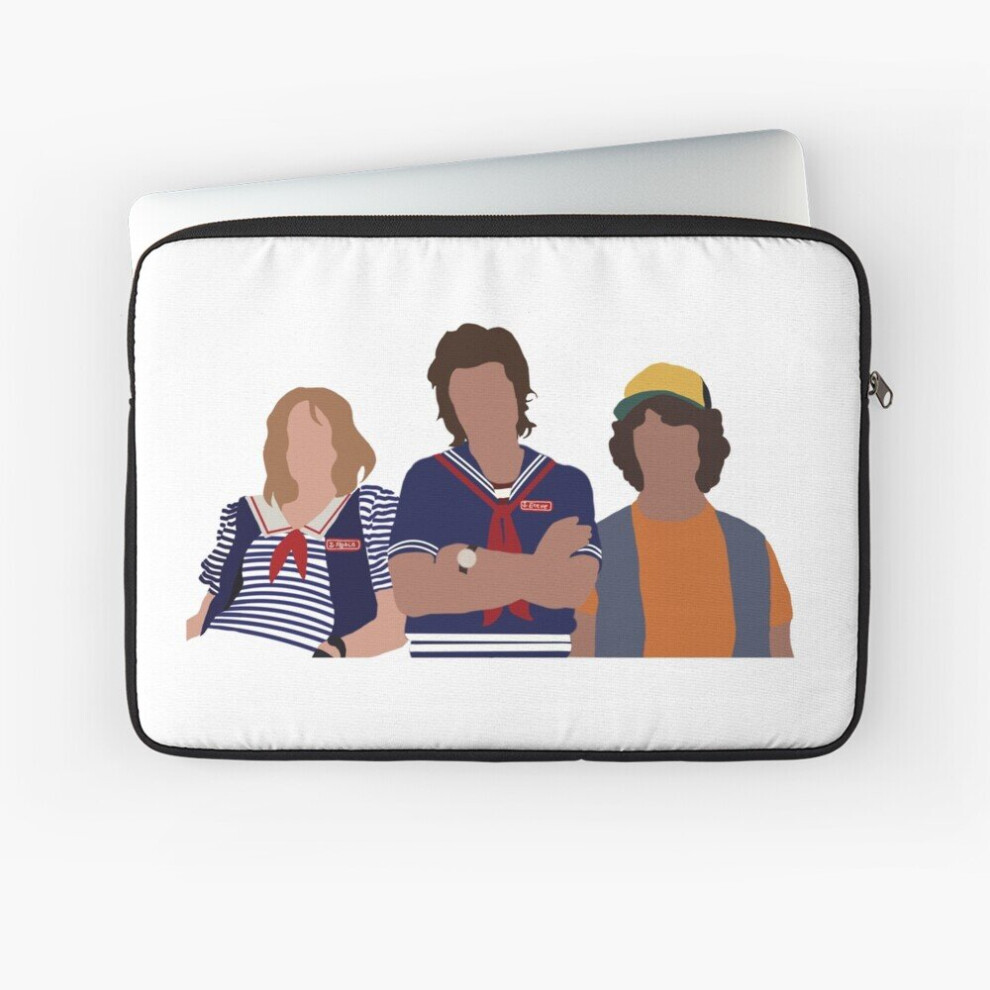 Laptop Sleeve Robin, Steve And Dustin 10 12 13 15 17 Inch Case Notebook Tablet Carrying Bag Cover 7802738487190
