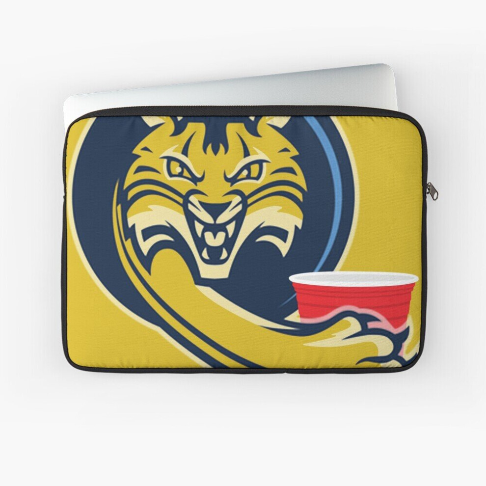 Laptop Sleeve Bobcat Drinking! 10 12 13 15 17 Inch Case Notebook Tablet Carrying Bag Cover 7802738491906