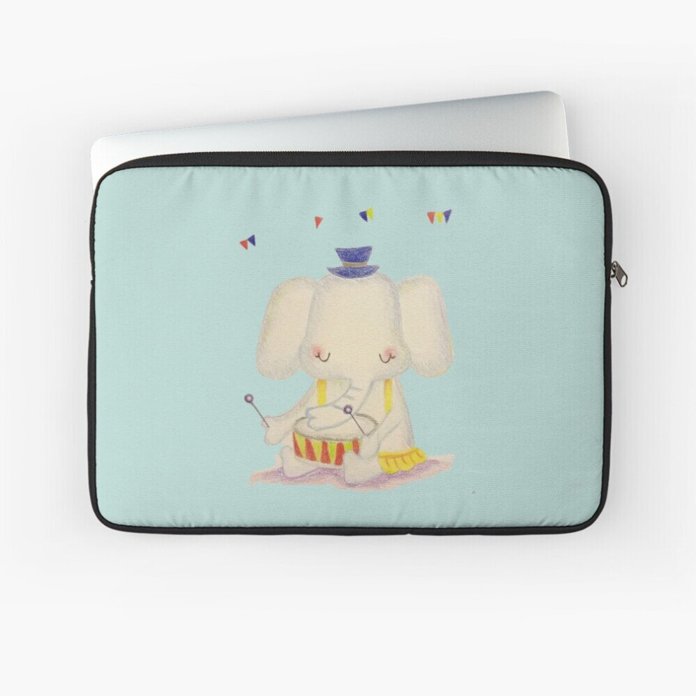 Laptop Sleeve Drumming Elephant 10 12 13 15 17 Inch Case Notebook Tablet Carrying Bag Cover 7802738434644